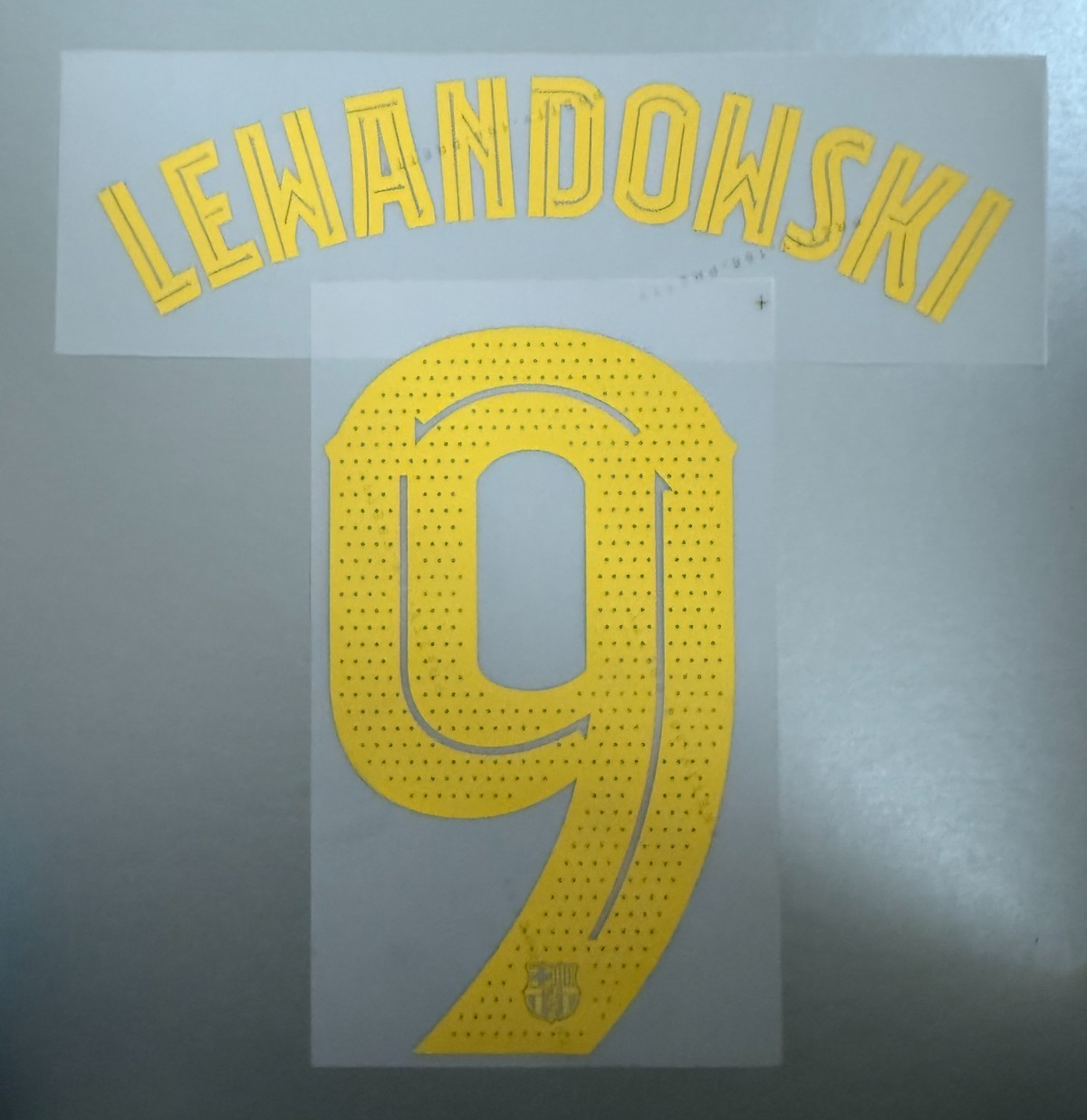 Lewandowski #9 2025-2026 Home Barcelona Player Size Nameset UK stock
