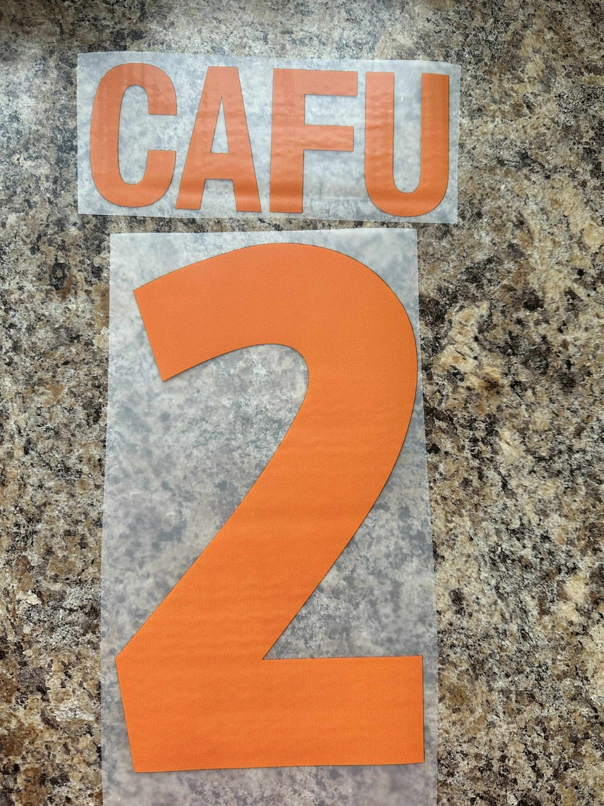 Cafu #2 2000-2004 Roma Away Player Size Nameset UK stock
