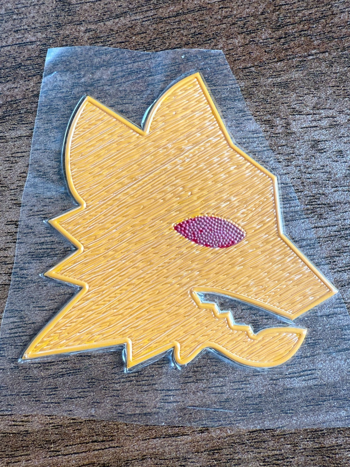 Serie A Scudetto AS Roma Silicon Iron On Player Size Patch Badge