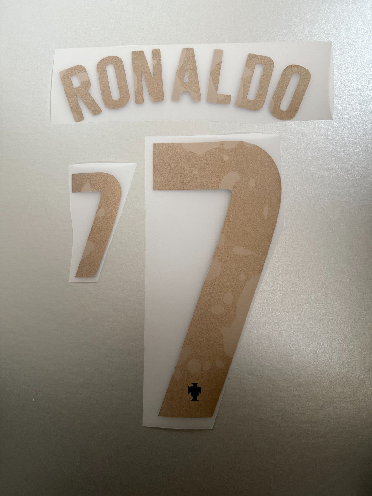 PORTUGAL Ronaldo 7 Away PLAYER SIZE Euro 2020 Home Nameset