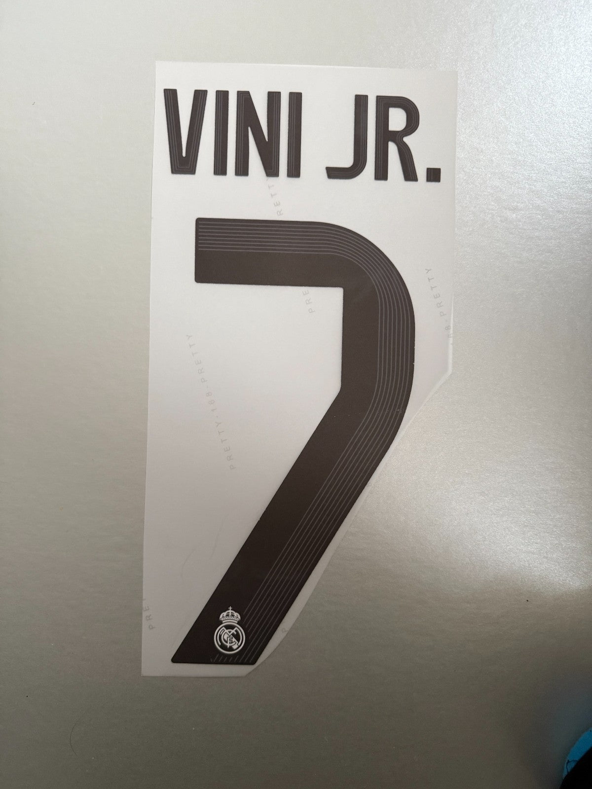 Vini Jr. #7 2025-2026 Home Real Madrid Player Size Nameset UK stock