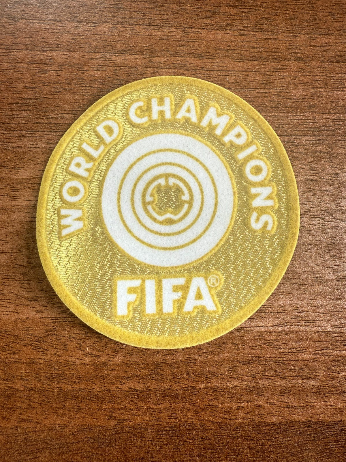Club World Cup Champions Chelsea 2025 Player Size Sleeve Patch Heat FELT