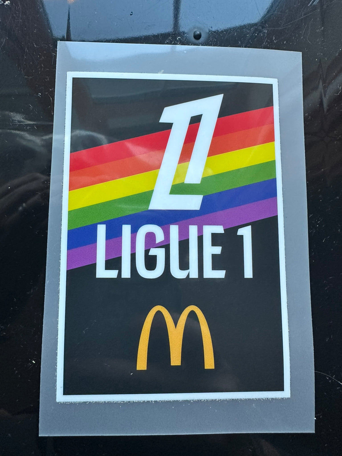 ligue 1 2025-2026 sleeve patch badge for football shirt
