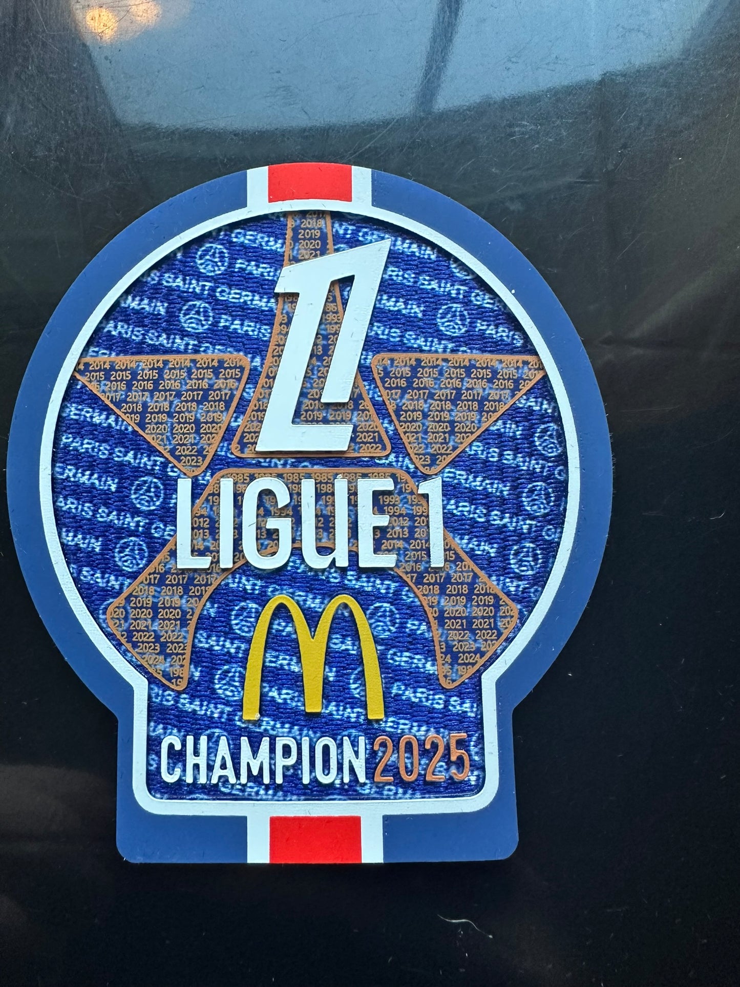 psg paris saint germain ligue 1 champion 2024-205 patch badge football shirt