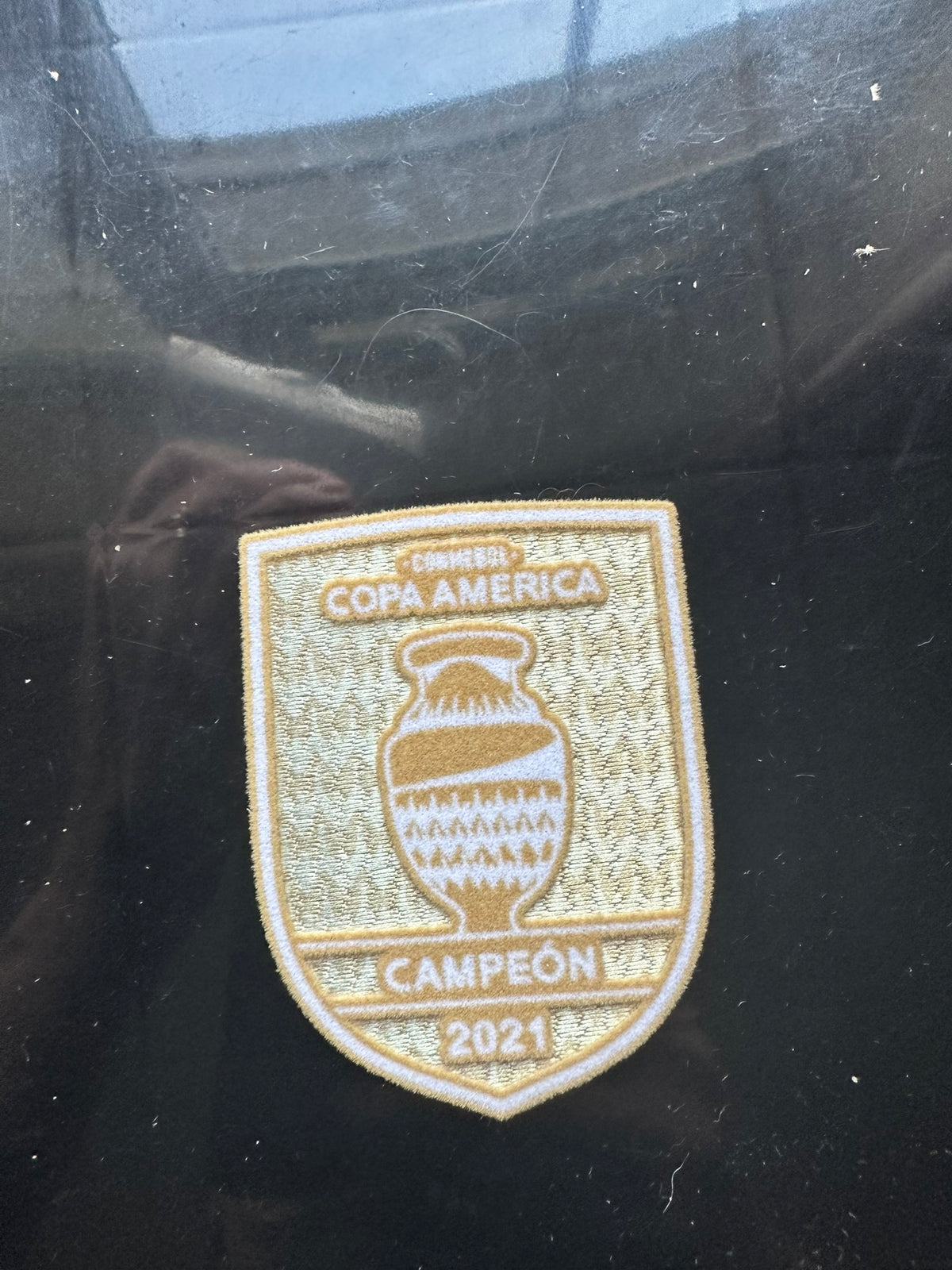 copa america champion campeon 2021 patch badge for football shirt
