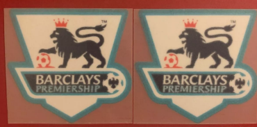 Pair of 2004-2007 Premier League patch player size Iron On Heat Press UK STOCK for Football Shirt