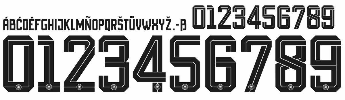 germany world cup 2026 name and number for home football shirt