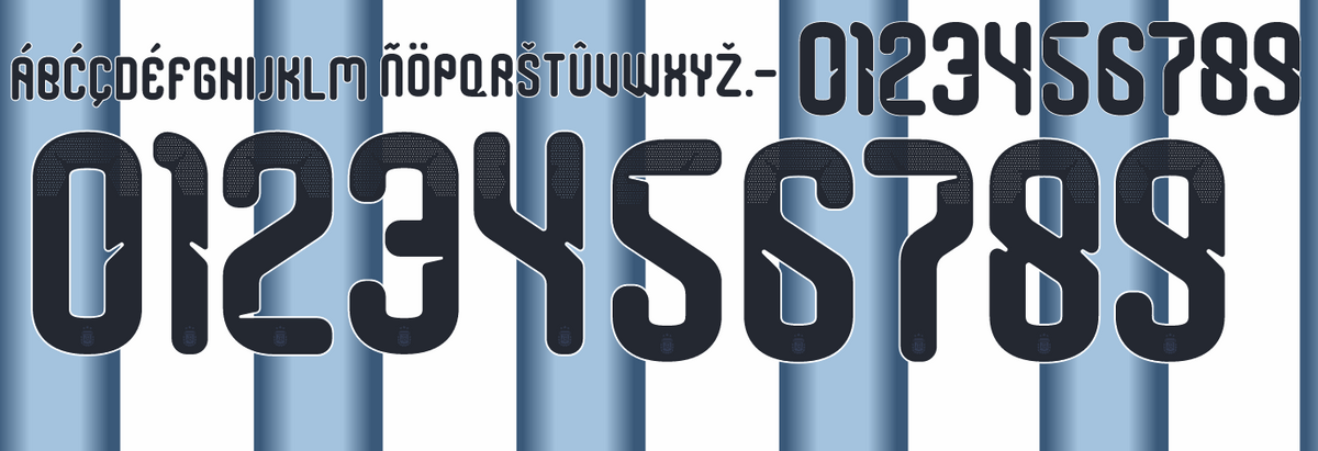 Argentina World Cup 2026 Any Name Home Nameset for Football Shirt
