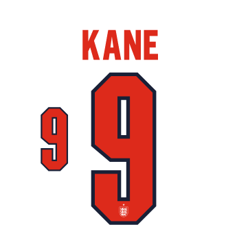 Kane #9 England 2026 Home Name and Number for Football Shirt