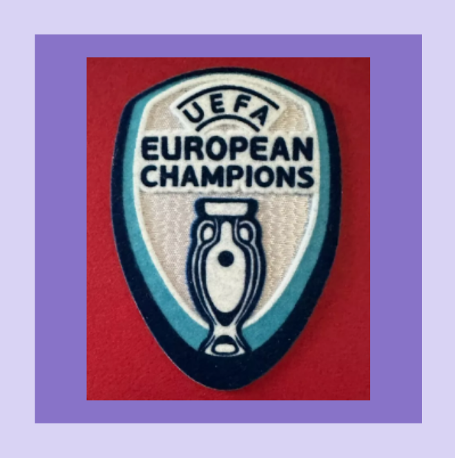 Euro 2016 Winner Champions patch player size Iron On UK STOCK badge Portugal for Football Shirt