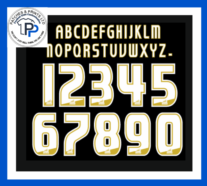 english football league efl 2005-2006 2007 2008 2009 2010 2011 2012 2013 2014 nameset for football shirt