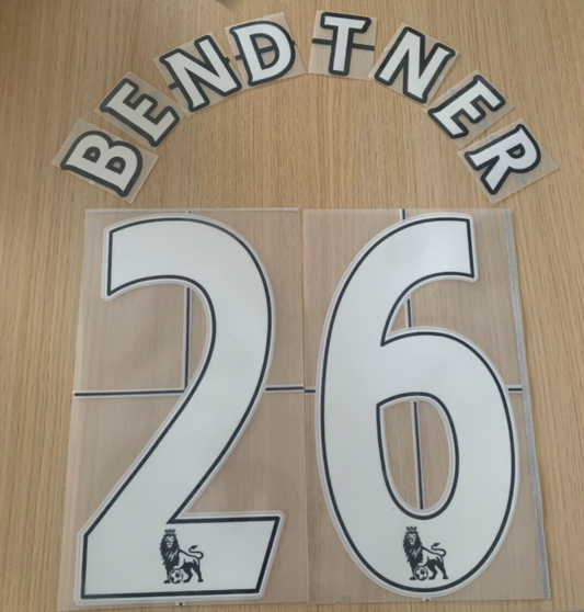 Bendtner 26 2007-10  L extra Arsenal EPL Player Size Premier League Nameset