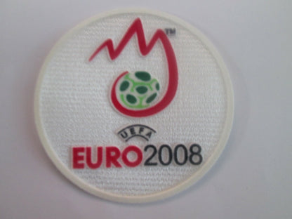 Euro 2008 patch player size  Iron On Heat Press UK STOCK