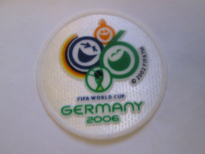 World Cup 2006 patch player size  Iron On Heat Press in Germany Sleeves badge