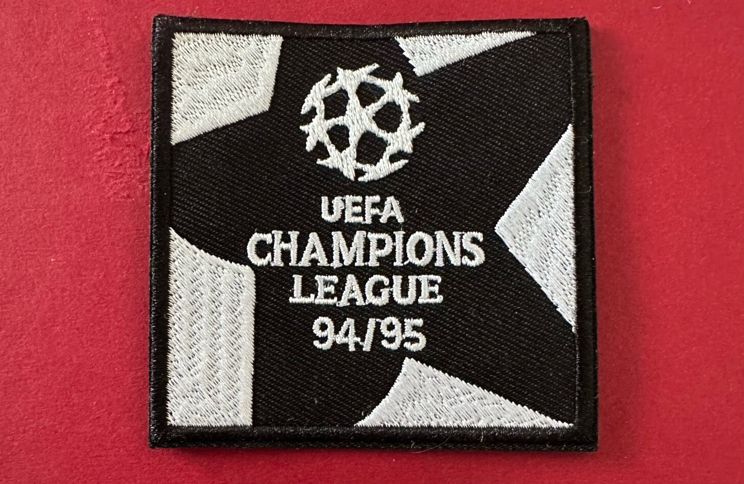 Champions League Starball 94-95  patch player size  Iron On Heat Press bayern