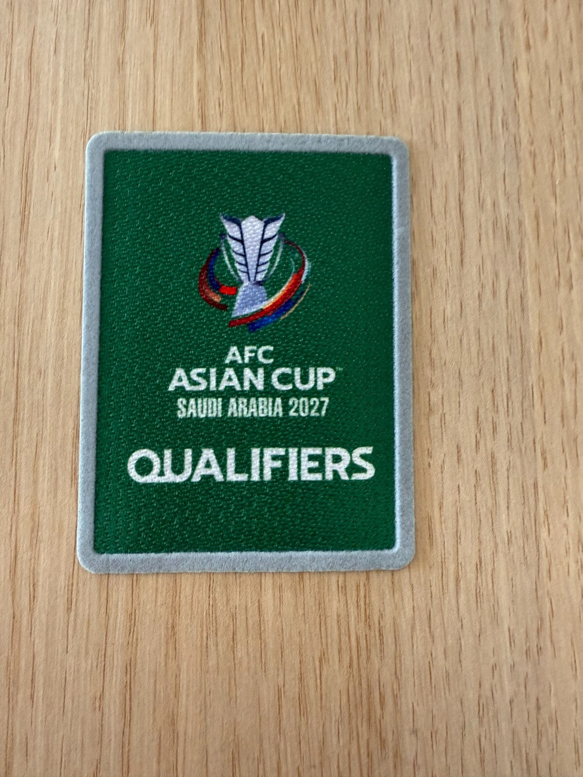 2027 AFC Champions Challenge Player Qualifiers League Iron On Patch Badge CHOOSE