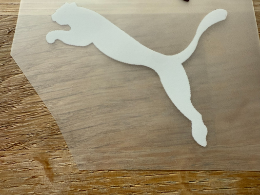 Replacement Puma Patch Badge patch for Football Shirt White