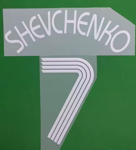 SHEVCHENKO CHELSEA 2006-2007 HOME PLAYER SIZE WHITE NAMESET