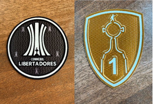 CONMEBOL LIBERTADORES TROPHY 1 Player Issue Iron On Heat Press badge