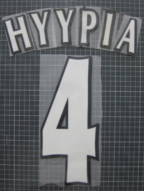 Hyypia #4 Liverpool 00-07  CL Player Size Premier League L extra Nameset