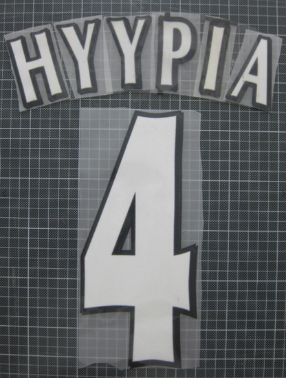 Hyypia #4 Liverpool 00-07  CL Player Size Premier League L extra Nameset