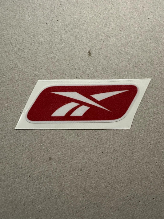 Reebok Liverpool Sponsor Patch Red White Flock 3D Repro for Football Shirt