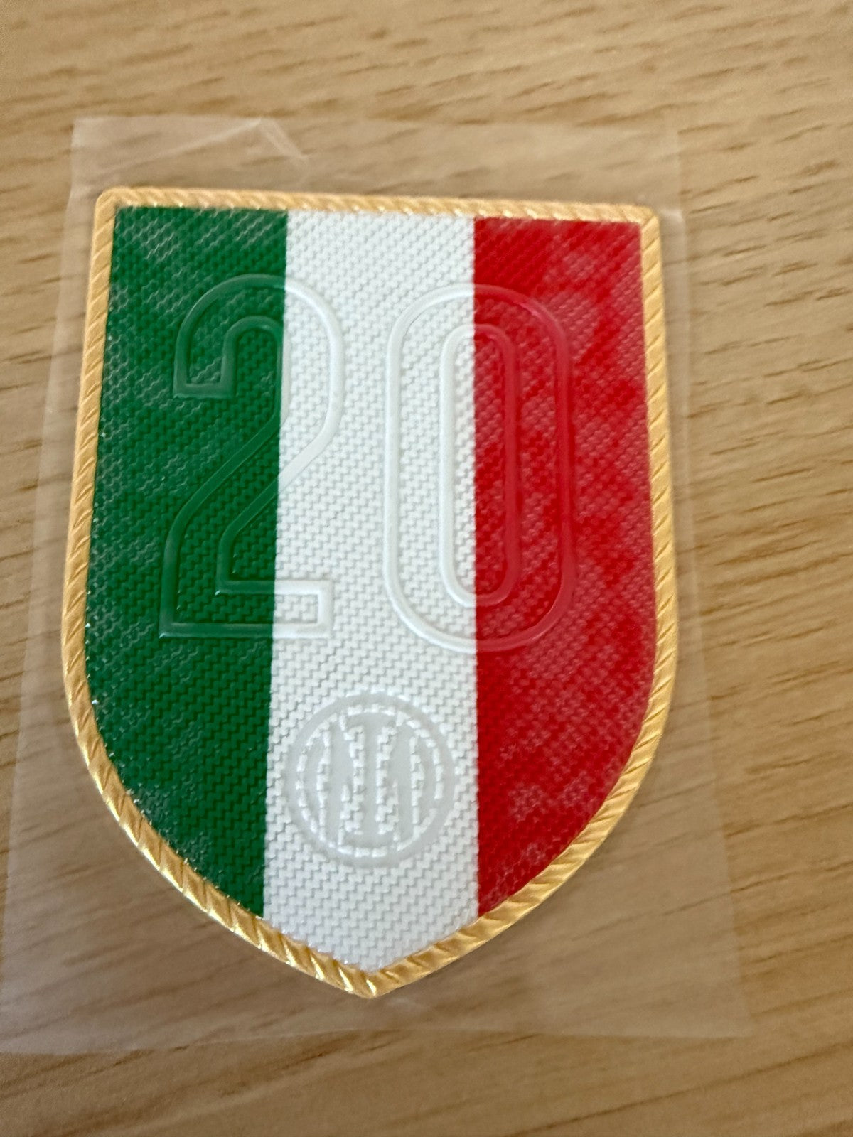 Serie A Scudetto Coccarda Coppa Italia Patch Badge Winners 20 Inter Milan 2024