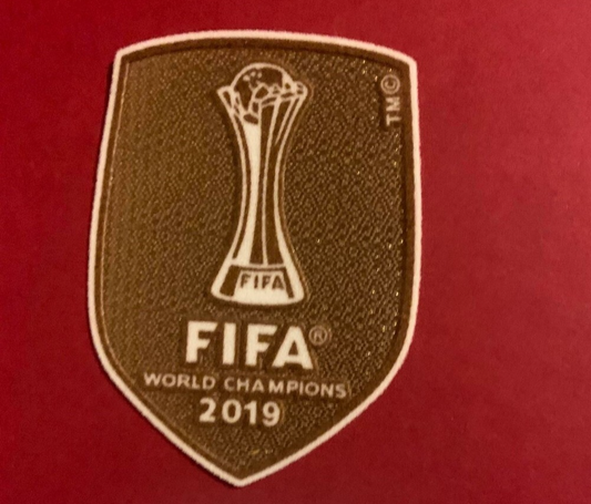 Club World Cup 2019 patch player size  Iron On Liverpool champions UK STOCK