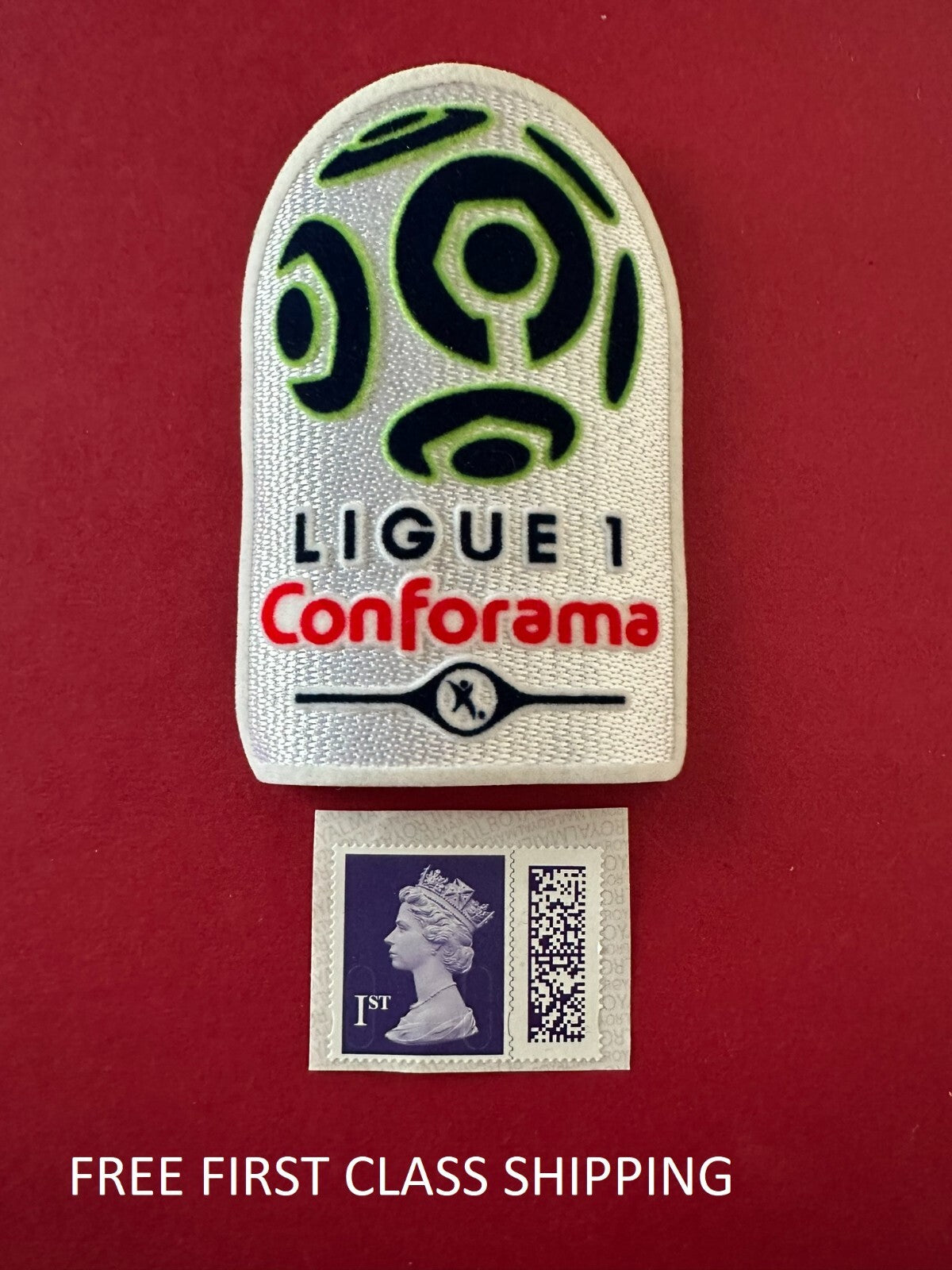 2017-2020 Ligue 1 Conforama patch player size  Iron On Heat Press UK STOCK