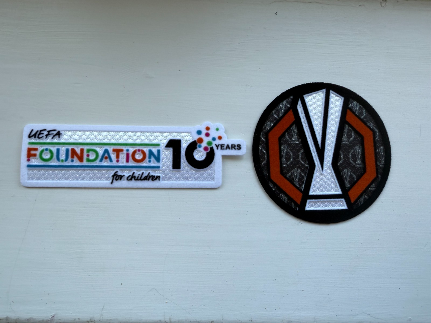 2025 Europa League Final patch player size 10 year Foundation UK Spurs Tottenham
