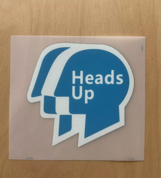 2019-2021 HEADS UP MENTAL HEALTH premier league patch player size Iron On Heat