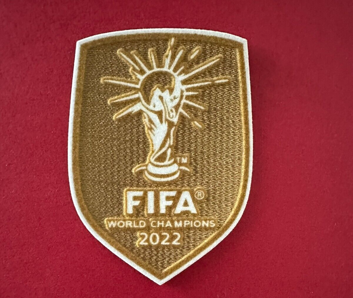 FIFA World Cup Champions 2022 Football Badge Patch Argentina football shirt