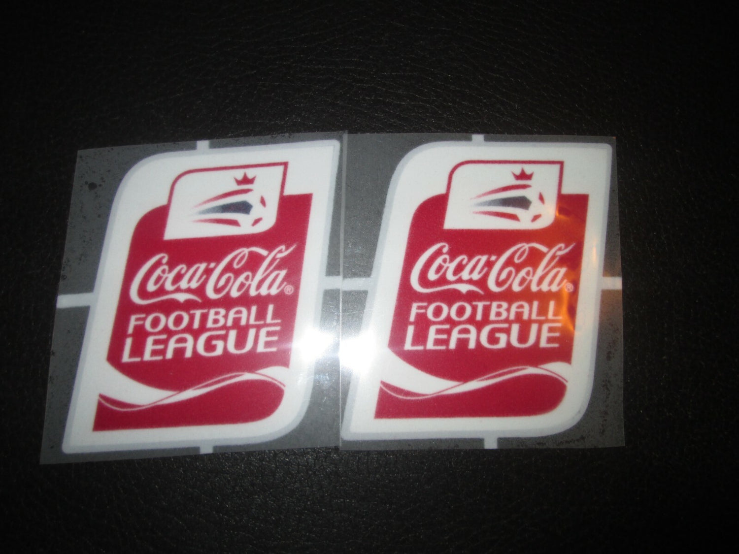 2004-2010 Coca Cola Football League patch player size  Iron On pair championship