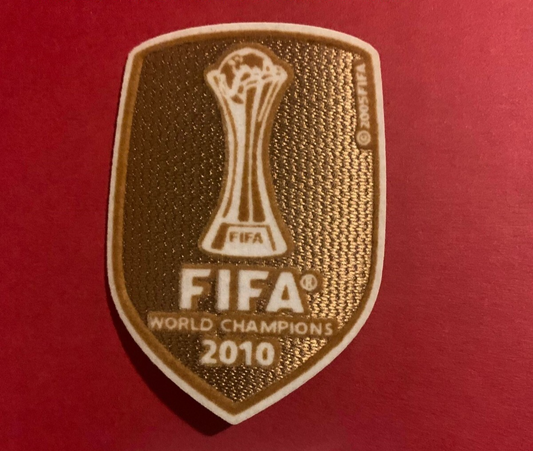 Club World Cup 2010 patch player size  Iron On Heat Press Inter milan UK STOCK