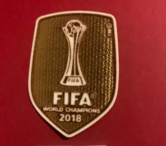 Club World Cup 2018 patch player size  Iron On Heat Press Champions Real Madrid