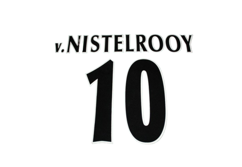 V.Nistelrooy #16 Manchester United 01-06  CL Player Premier League felt Nameset