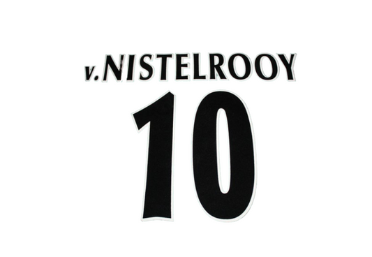 V.Nistelrooy #16 Manchester United 01-06  CL Player Premier League felt Nameset