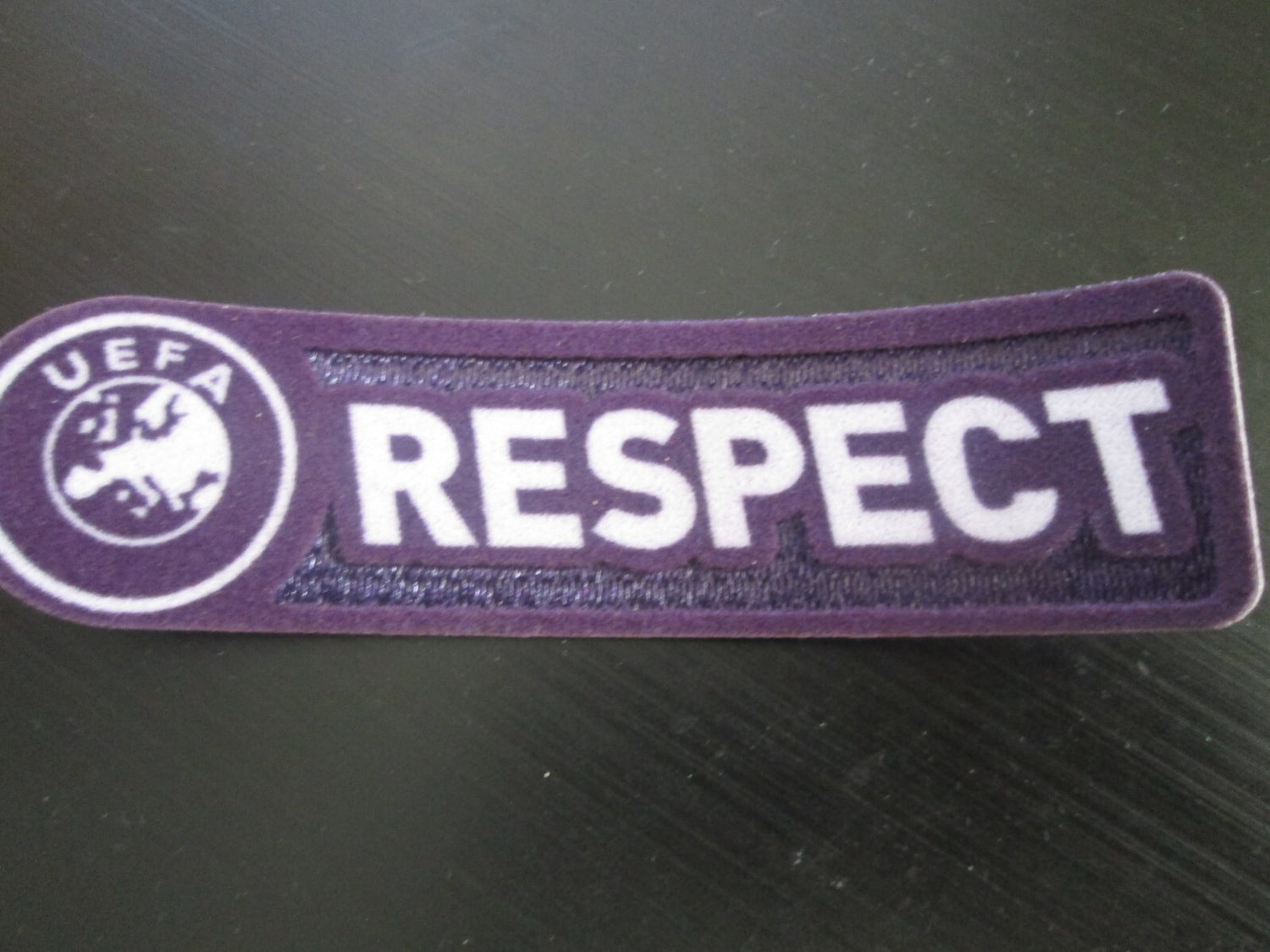 2009-2011  Respect Patch patch player size  Iron On Heat Press Purple UK STOCK