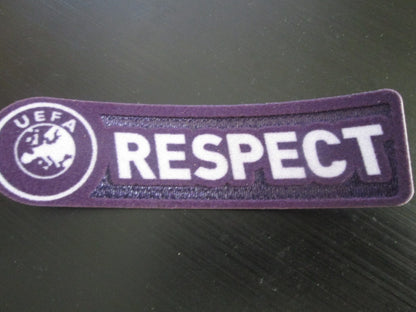 2009-2011  Respect Patch patch player size  Iron On Heat Press Purple UK STOCK