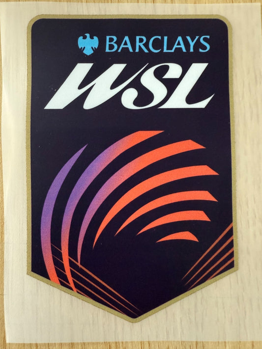 2025-2026 WSL Womens Super league player size Iron On Heat UK Patch