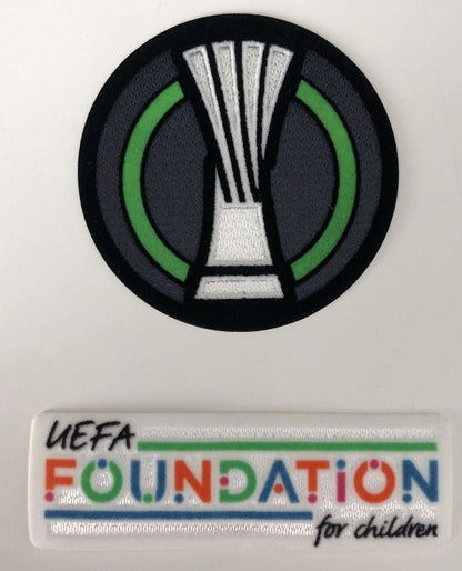 2020-24 Uefa Europa League Conference patch player size  foundation UK STOCK