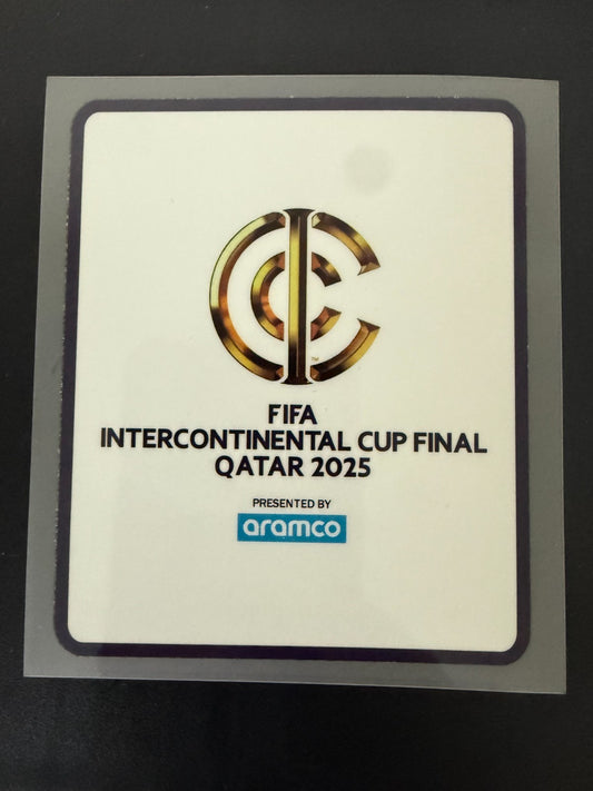 2025 FIFA Intercontinental Cup Final Patch Badge Player Sized Real Madrid