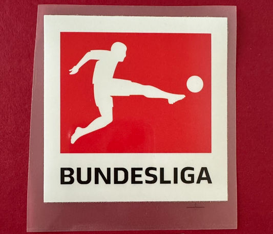 2017-2022 Bundesliga patch player size  Iron On Heat Press UK STOCK