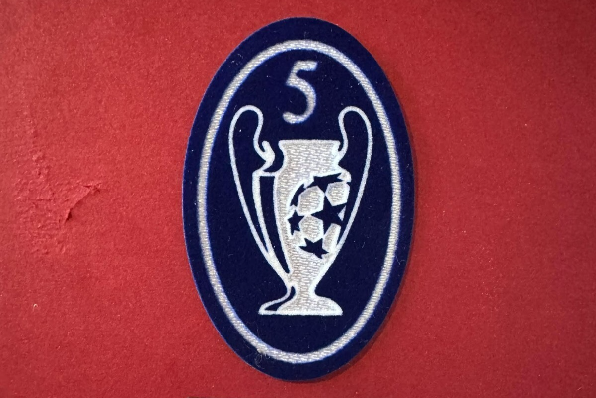 5 X Champions League patch player size  Iron On Heat Press UK STOCK liverpool