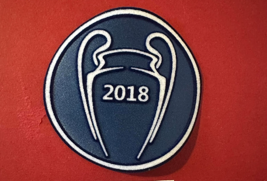 2018 Real Madrid winners Champions League player size  patch badge