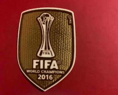 Club World Cup 2016 patch player size  Iron On Real Madrid Champions badge