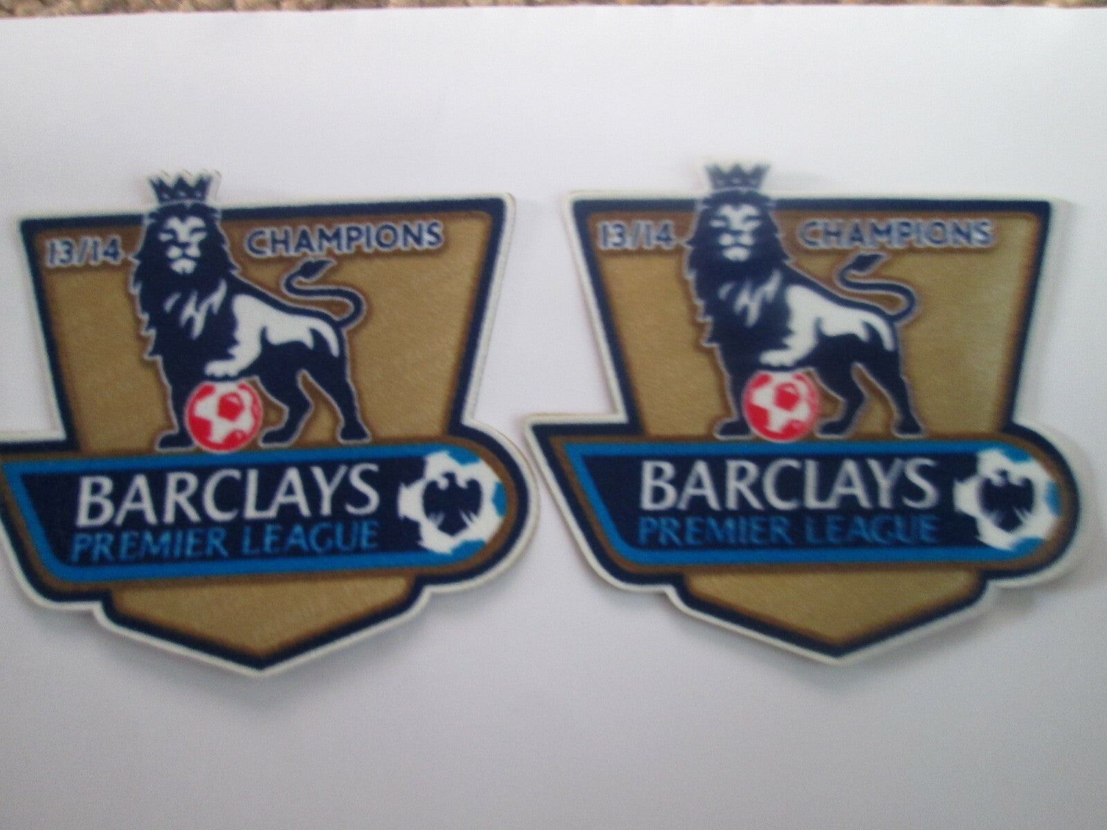 2013-2014 Champions premier league patch player size  Iron On Manchester city