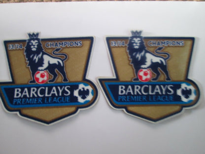 2013-2014 Champions premier league patch player size  Iron On Manchester city
