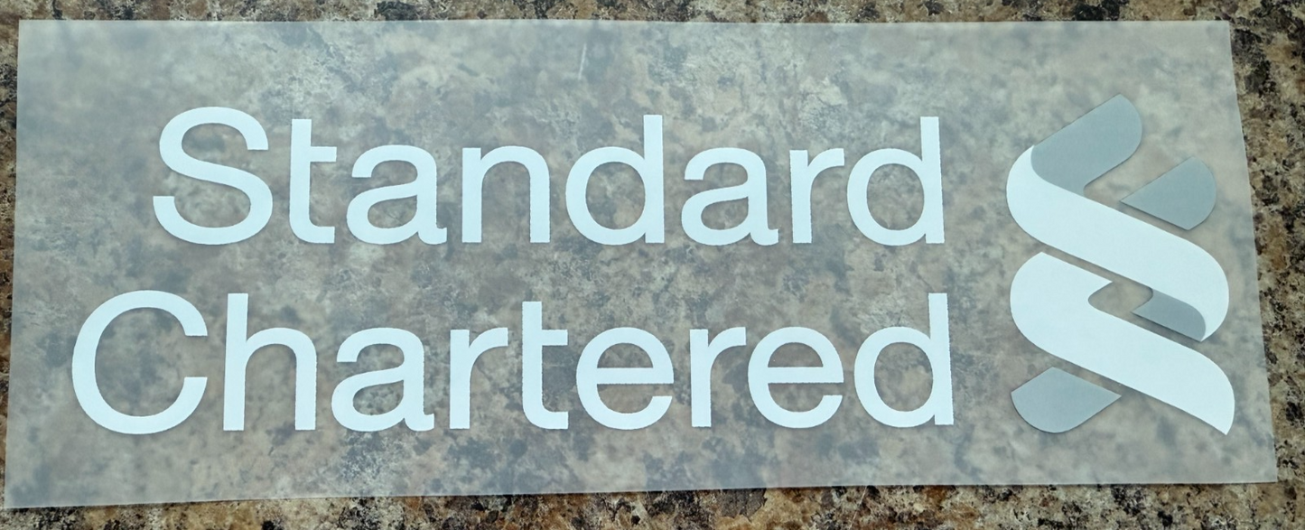 2010-2011 Standard Chartered Sponsor Patch Badge patch player size Liverpool