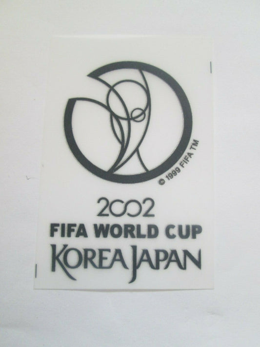 World Cup 2002 Black Sleeve Patches Badges Shirt Player Size Japan UK STOCK